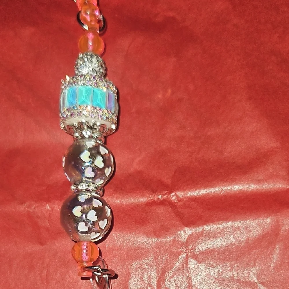 Minnie Mouse Multicolor Keychain - Picture 2 of 3